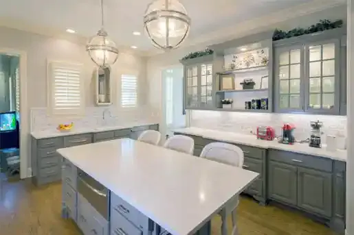 Gray Kitchen Cabinets