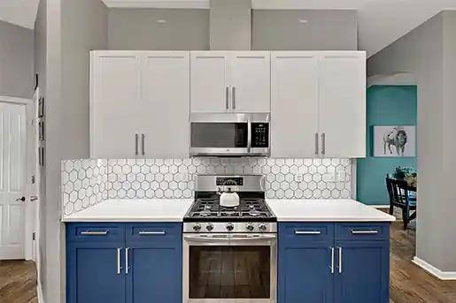 Navy Blue Kitchen Cabinets